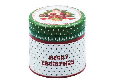 MERRY CHRISTMAS okrągła 50g