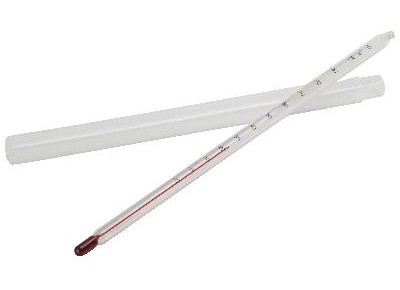 Termometr do herbaty w etui do 110°C - długi - 24 cm