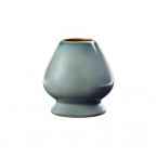 KUSENAOSHI  Stojak porcelanowy na miotełkę do Matcha BLUE