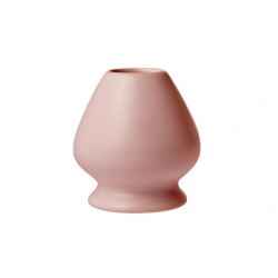 KUSENAOSHI  Stojak porcelanowy na miotełkę do Matcha PINK