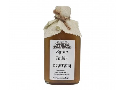 Syrop imbirowo cytrynowy 200g - mocny!