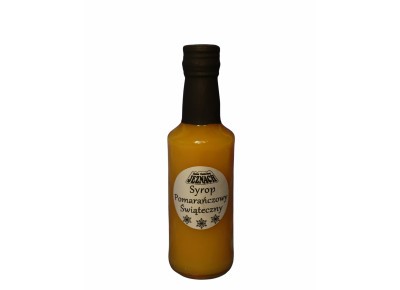 Syrop pomarańczowy - świąteczny 200g