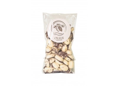 OXALIS Chocolate - Czekoladowe ziarenka z kawą Arabica – białe, 50g Zdjęcie 2 z 2