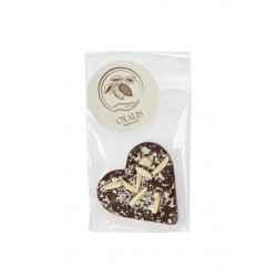 OXALIS Chocolate - Czekoladowe serduszko – ciemna czekoladka z 25g