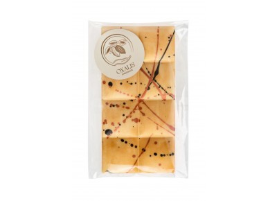 OXALIS Chocolate - Tabliczka FALA - biała 75g