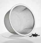 Zaparzacz metalowy japoński półokrągły QING 6,5 cm